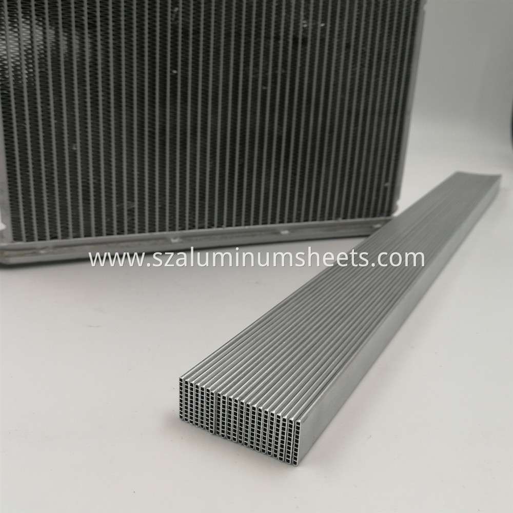 Aluminum extruded tubes